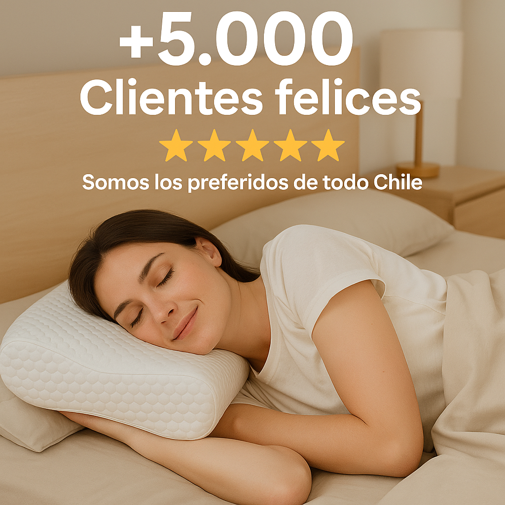 ErgoDream™ – Almohada Ortopédica Cervical Antidolor